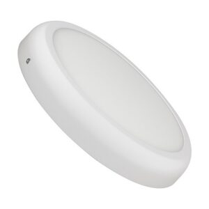 Plafoniera da Parete LED 24w Luce Fredda 1900 Lumen Rotonda